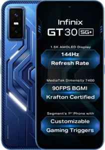 Infinix GT30 5G 8GB RAM 256GB Storage